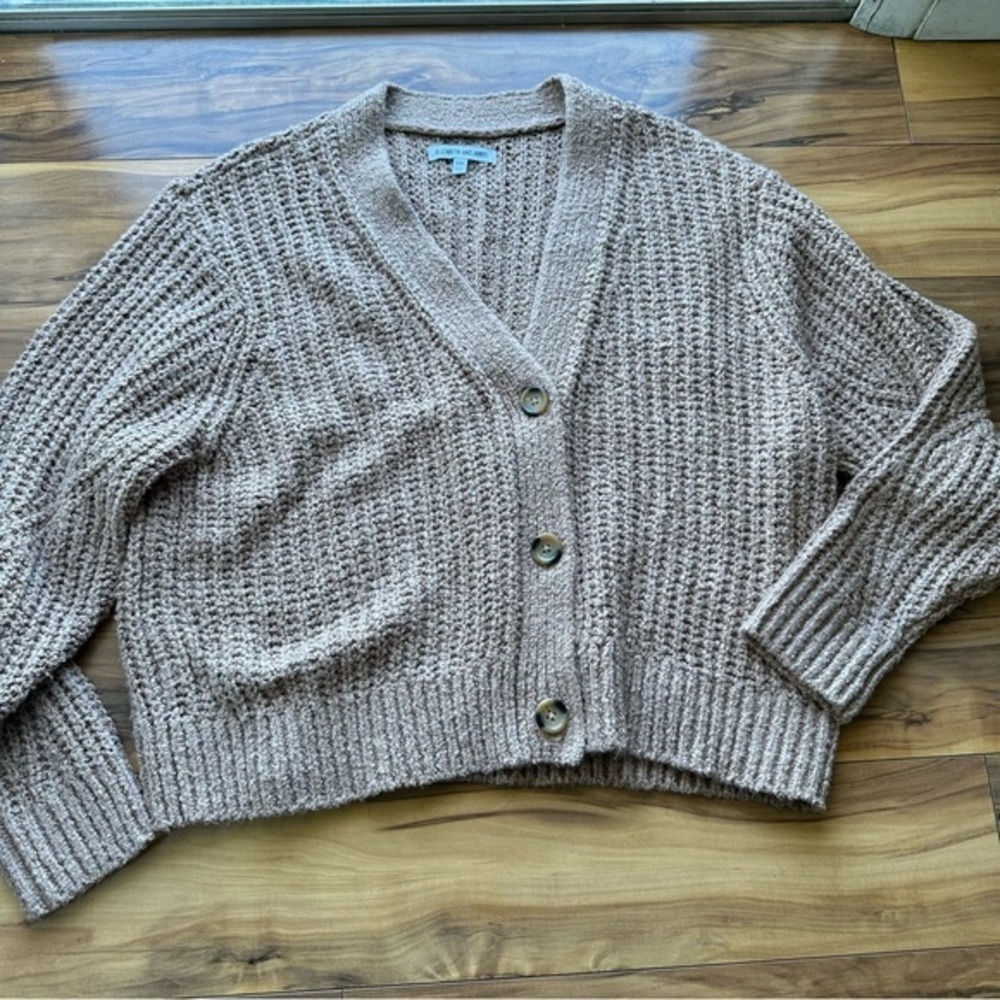 Elizabeth and James chunky knit cardigan XXL